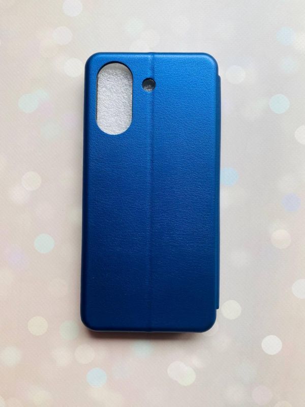 Чохол-книжка з малюнком для Xiaomi Redmi 13C/Poco C65 Синій :: В очікуванні дівчинки (принт 223)