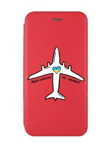 Чохол-книжка з малюнком для Xiaomi Redmi 12 Червоний :: Мрія ніколи не помирає (принт 1)