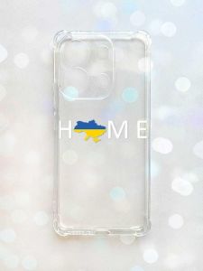 Чохол з потовщеними кутами на Xiaomi Redmi Note 13 4G :: Дім Україна (принт 73)