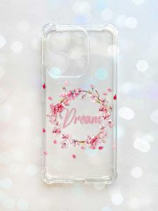 Чохол з потовщеними кутами на Xiaomi Redmi Note 13 4G :: Віночок з сакури (принт 284)