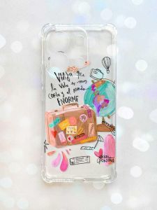 Чохол з потовщеними кутами на Xiaomi Redmi Note 13 4G :: Настрій подорожувати (принт 329)