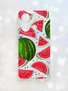 Чохол з потовщеними кутами на Xiaomi Redmi Note 13 4G :: Кавуни (принт 341)