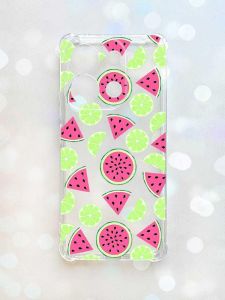 Чохол з потовщеними кутами на Xiaomi Redmi Note 13 4G :: Кавуни и лайм (принт 345)