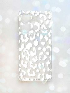 Чохол з потовщеними кутами на Xiaomi Redmi Note 13 4G :: Леопардовий принт Білий (принт 375)