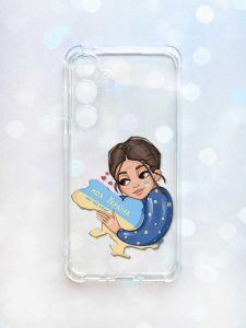 Чохол з потовщеними кутами на Samsung Galaxy A35 (A356) :: Моя Україна (принт 2)