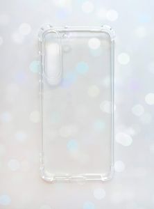 Прозорий силіконовий чохол з потовщеними кутами на Samsung Galaxy S23 Plus