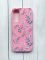 Матовий чохол на Samsung Galaxy A05s (A057) Рожевий :: Рослинний фон (принт 276)