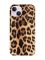Матовий чохол із захистом камери на iPhone 14 :: Леопардовий дизайн (принт 383)