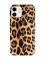 Матовий чохол на iPhone 12 mini :: Леопардовий дизайн (принт 383)
