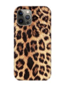 Матовий чохол на iPhone 12 Pro Max :: Леопардовий дизайн (принт 383)