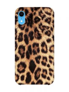 Матовий чохол на iPhone XR :: Леопардовий дизайн (принт 383)