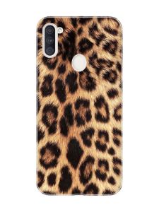 Матовий чохол на Samsung Galaxy A11 :: Леопардовий дизайн (принт 383)