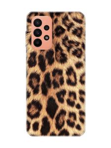 Матовий чохол на Samsung Galaxy A23 4g :: Леопардовий дизайн (принт 383)