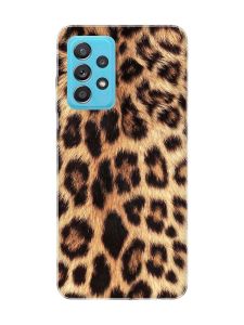 Матовий чохол на Samsung Galaxy A52 :: Леопардовий дизайн (принт 383)