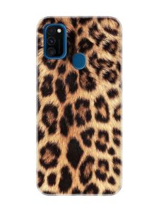 Матовий чохол на Samsung Galaxy M30s/M21 :: Леопардовий дизайн (принт 383)