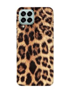 Матовий чохол на Samsung Galaxy M33 5G :: Леопардовий дизайн (принт 383)