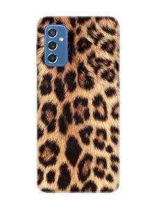 Матовий чохол на Samsung Galaxy M52 :: Леопардовий дизайн (принт 383)