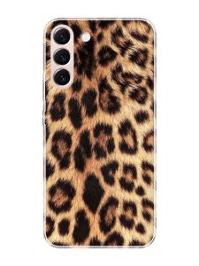 Матовий чохол на Samsung Galaxy S22 :: Леопардовий дизайн (принт 383)