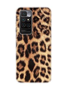 Матовий чохол на Xiaomi Redmi 10/10 (2022) :: Леопардовий дизайн (принт 383)