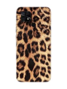 Матовий чохол на Xiaomi Redmi 10C :: Леопардовий дизайн (принт 383)