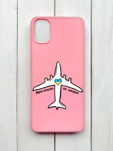 Mатовий чохол на Samsung Galaxy A05 (A055) Рожевий :: Мрія ніколи не помирає (принт 1)