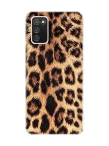 Матовий чохол для Samsung Galaxy A02s :: Леопардовий дизайн (принт 383)