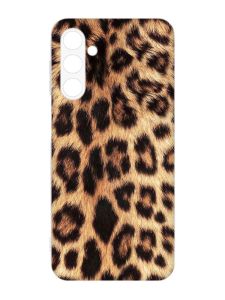 Матовий чохол на Samsung Galaxy M14 :: Леопардовий дизайн (принт 383)