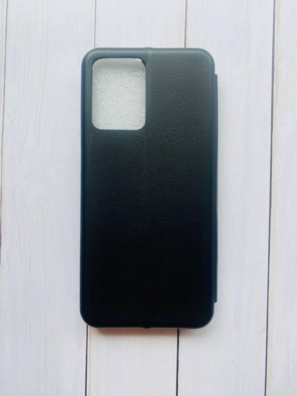 Чохол-книжка з малюнком для Xiaomi Redmi Note 12 Чорний :: Тризуб і прапор України (принт 384)