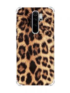 Чохол з потовщеними кутами на Xiaomi Redmi Note 8 Pro :: Леопардовий дизайн (принт 383)