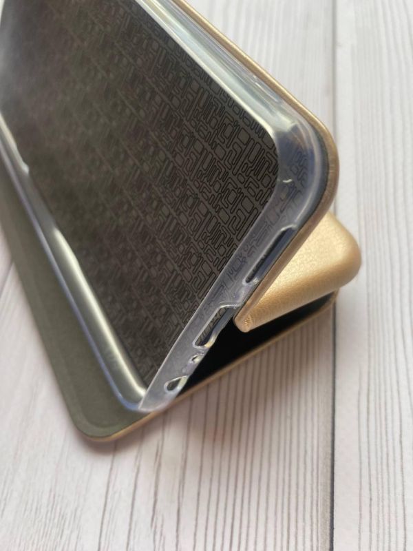Чохол-книжка з малюнком для Samsung Galaxy A04 Золотий :: Тризуб і прапор України (принт 384)