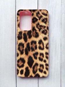 Матовий чохол на Xiaomi Redmi Note 10 Pro/10 Pro Max Рожевий :: Леопардовий дизайн (принт 383)