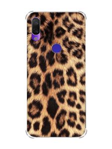 Чохол з потовщеними кутами на Xiaomi Redmi Note 7/Note 7 Pro :: Леопардовий дизайн (принт 383)