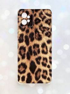 Чохол з потовщеними кутами на Motorola Moto G32 :: Леопардовий дизайн (принт 383)