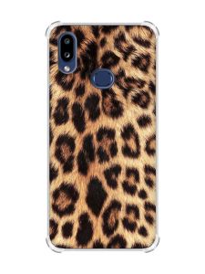 Чохол з потовщеними кутами на Samsung Galaxy A10s (A107) :: Леопардовий дизайн (принт 383)