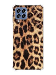 Чохол з потовщеними кутами на Samsung Galaxy M53 (M536) 5G :: Леопардовий дизайн (принт 383)