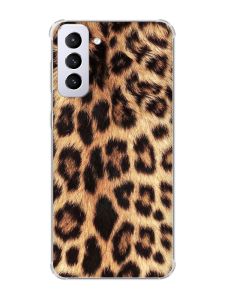 Чохол з потовщеними кутами на Samsung Galaxy S21 Plus :: Леопардовий дизайн (принт 383)