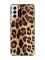 Чохол з потовщеними кутами на Samsung Galaxy S21 Plus :: Леопардовий дизайн (принт 383)