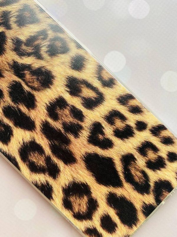 Чохол з потовщеними кутами на Samsung Galaxy S23 Ultra :: Леопардовий дизайн (принт 383)