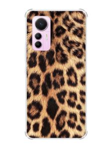 Чохол з потовщеними кутами на Xiaomi 12 Lite :: Леопардовий дизайн (принт 383)