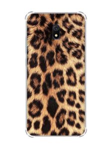 Чохол з потовщеними кутами на Xiaomi Redmi 8A :: Леопардовий дизайн (принт 383)