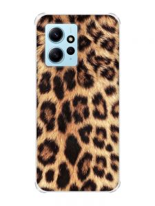 Чохол з потовщеними кутами на Xiaomi Redmi Note 12 4G :: Леопардовий дизайн (принт 383)