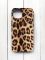Матовий чохол на iPhone 15 Чорний :: Леопардовий дизайн (принт 383)