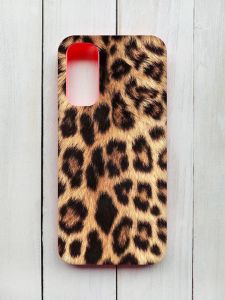 Матовий чохол на Samsung Galaxy A14 5G Рожевий :: Леопардовий дизайн (принт 383)