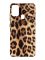 Матовий чохол з чорними боками на Samsung Galaxy M30s/M21 :: Леопардовий дизайн (принт 383)