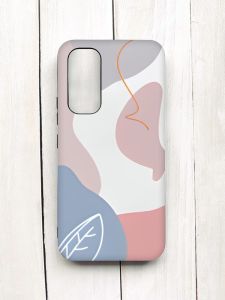 Матовий чохол з чорними боками на Samsung Galaxy A54 5G (A546) :: Кольоровий фон (принт 61)