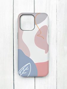 Матовий чохол з чорними боками на iPhone 15 Pro Max :: Кольоровий фон (принт 61)