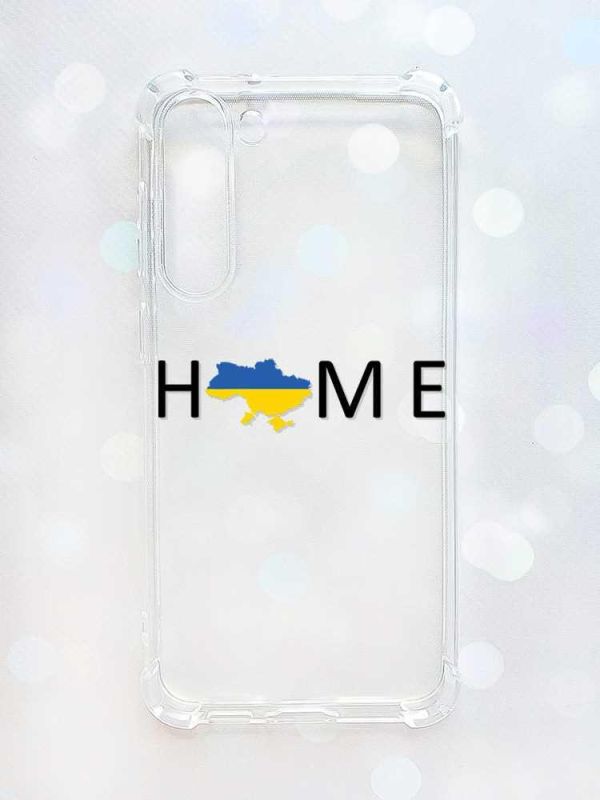Чохол з потовщеними кутами на Samsung Galaxy S23 Plus :: Дім Україна (принт 72)