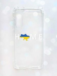 Чохол з потовщеними кутами на Samsung Galaxy S23 Plus :: Дім Україна (принт 73)