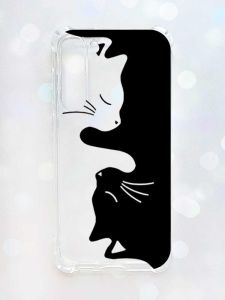 Чохол з потовщеними кутами на Samsung Galaxy S23 Plus :: Котики (принт 118)