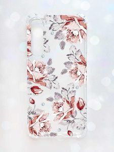 Чохол з потовщеними кутами на Samsung Galaxy S23 Plus :: Фон Троянди (принт 273)